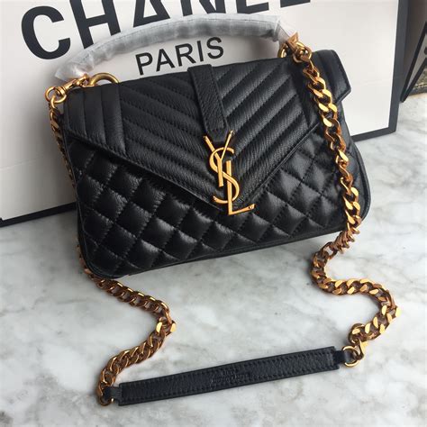 ysl chain bag review|YSL shoulder bag collection.